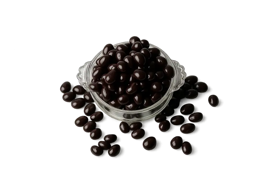 لوز بالشوكولاتة الداكنة